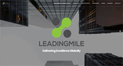 Desktop Screenshot of leadingmile.com